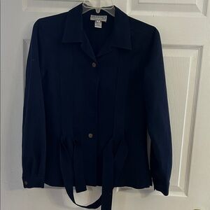 Coldwater Creek Navy Women's Blazer